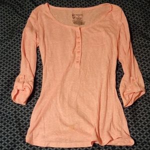 Mid sleeve tee shirt